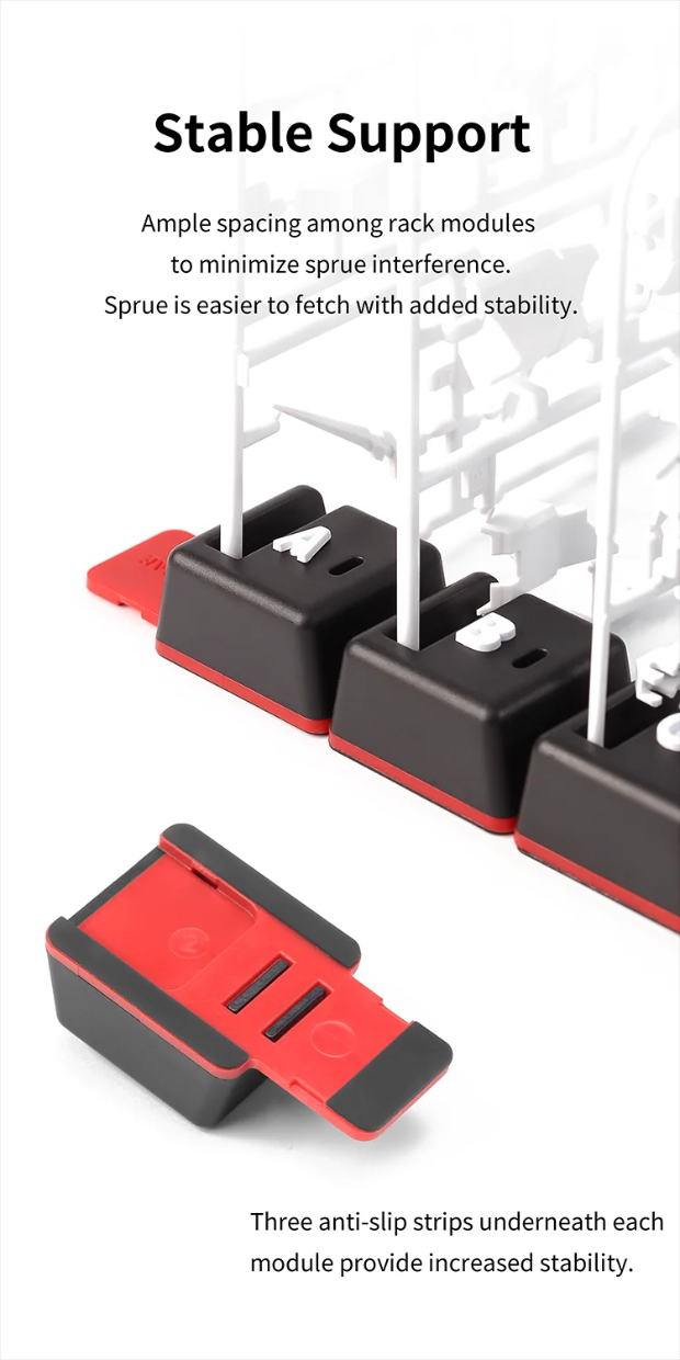 DSPIAE PT-SR Sprue Rack / Stojánek na rámečky s díly