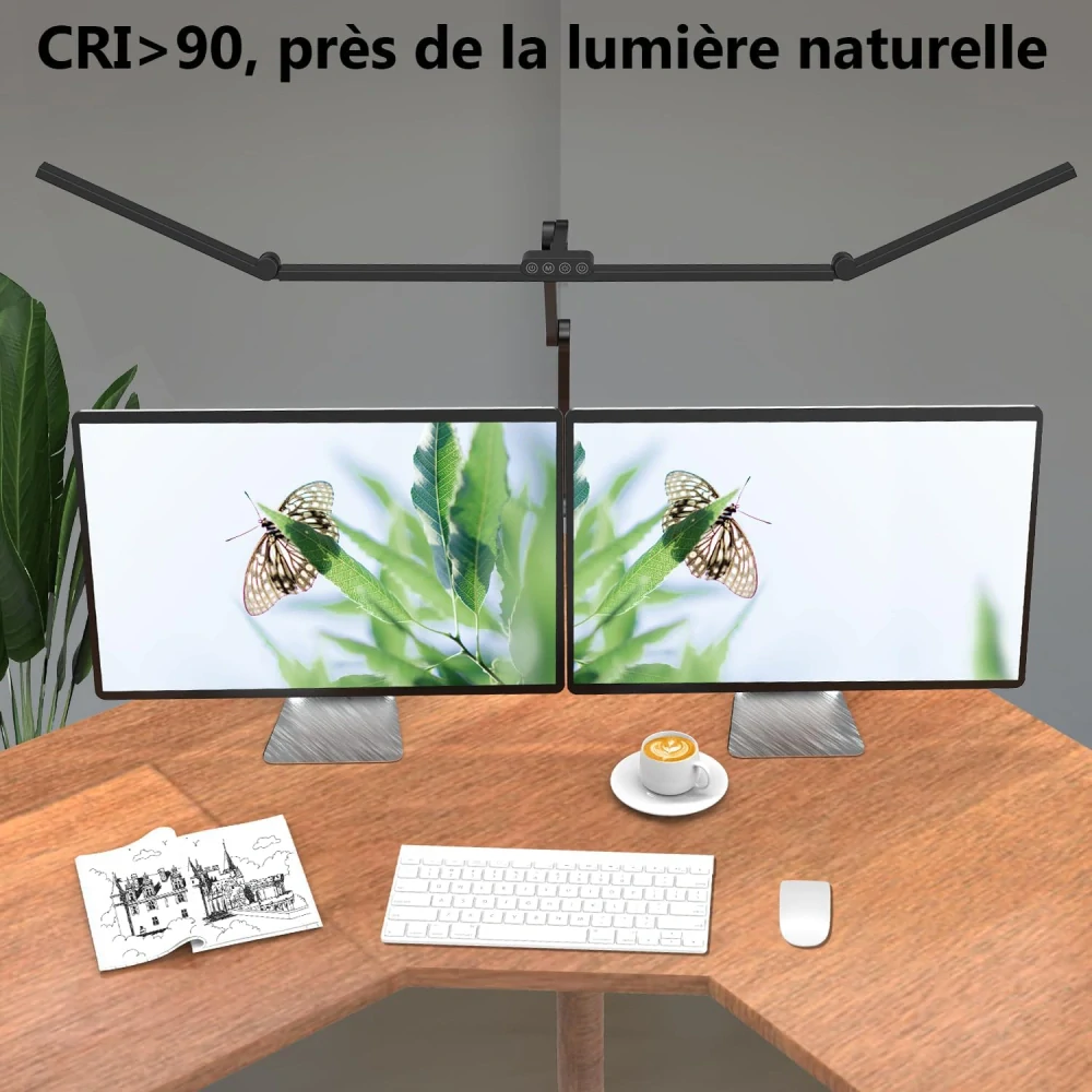 Pracovní LED lampa sklopná (stmívatelná) - 36W, 3000lm, 120cm