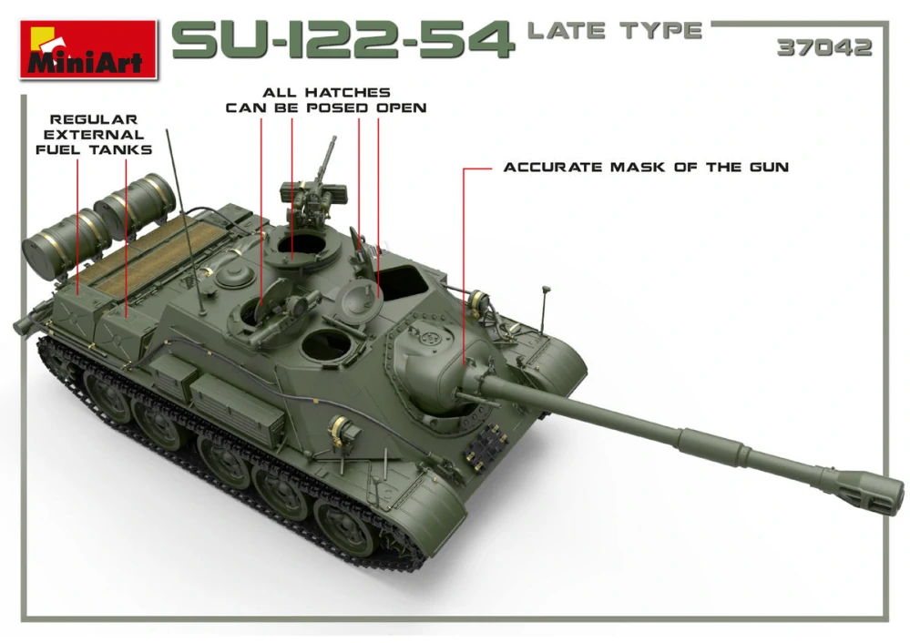 MiniArt SU-122-54 Late Type 1/35