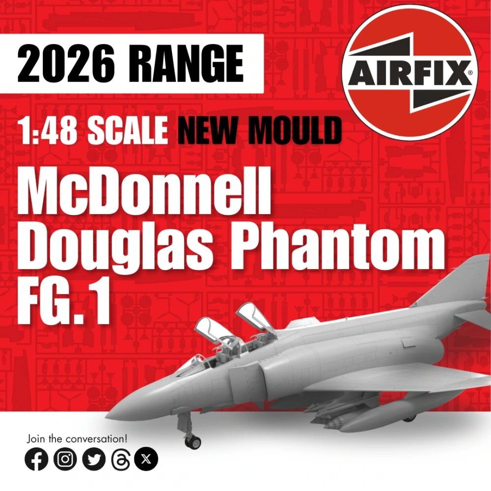 Airfix McDonnell Douglas Phantom FG.1 1/48 (Předobjendávka červenec)