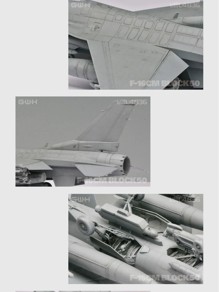 G.W.H USAF F-16CM Block 50 Fighting-Falcon Single-Seat Multirole Fighter 1/48 (Předobjednávka červen/červenec!)