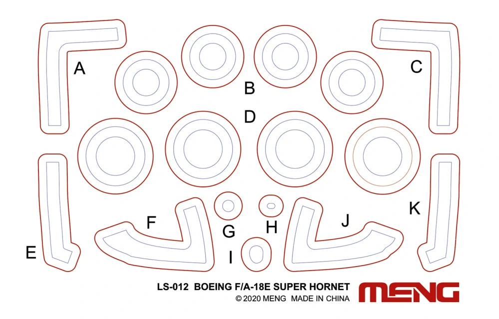 MENG Boeing F/A-18E Super Hornet Golden Dragons 1/48 (Předobjednávka říjen)