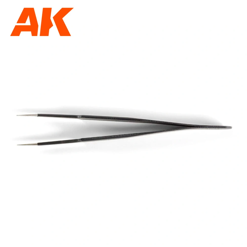 AK Precision Straight Tweezers / Precizní pinzeta špičatá