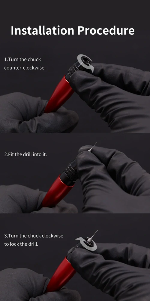 DSPIAE AT-VHDS General Purpose Chuck Hand Drill / Precizní ruční minivrtačka