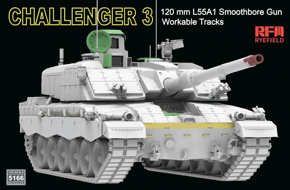 RFM Challenger 3 120mm L55A1 Smoothbore Gun 1/35 (Předobjednávka listopad)