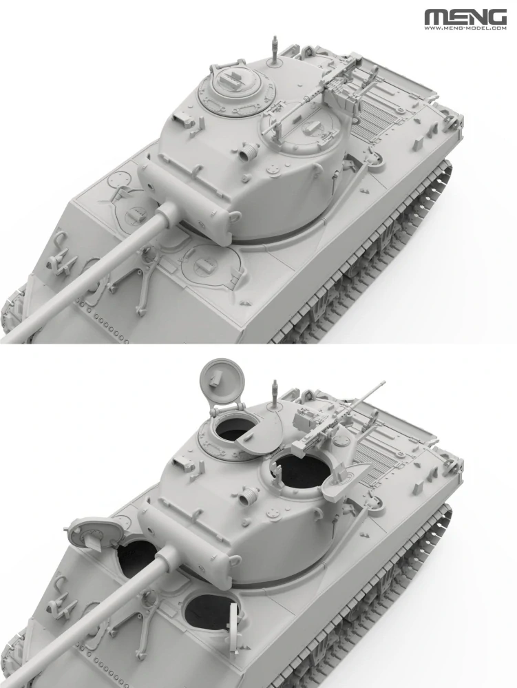 MENG U.S. Medium Tank M4A3 (76) W Sherman 1/72 (Předobjednávka říjen)