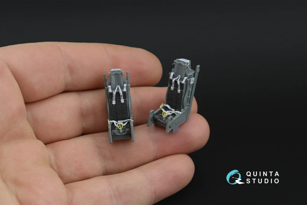 Quinta Studio Lockhhed Martin F-16 I Sufa - 3D-Printed & Coloured Interior (for GWH Kits) 1/48