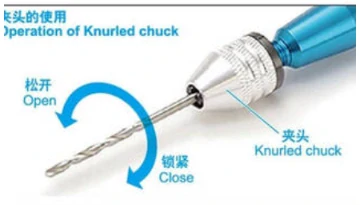 Master Tools High Quality Micro Hand Drill / Precizní modelářská vrtačka (ruční)