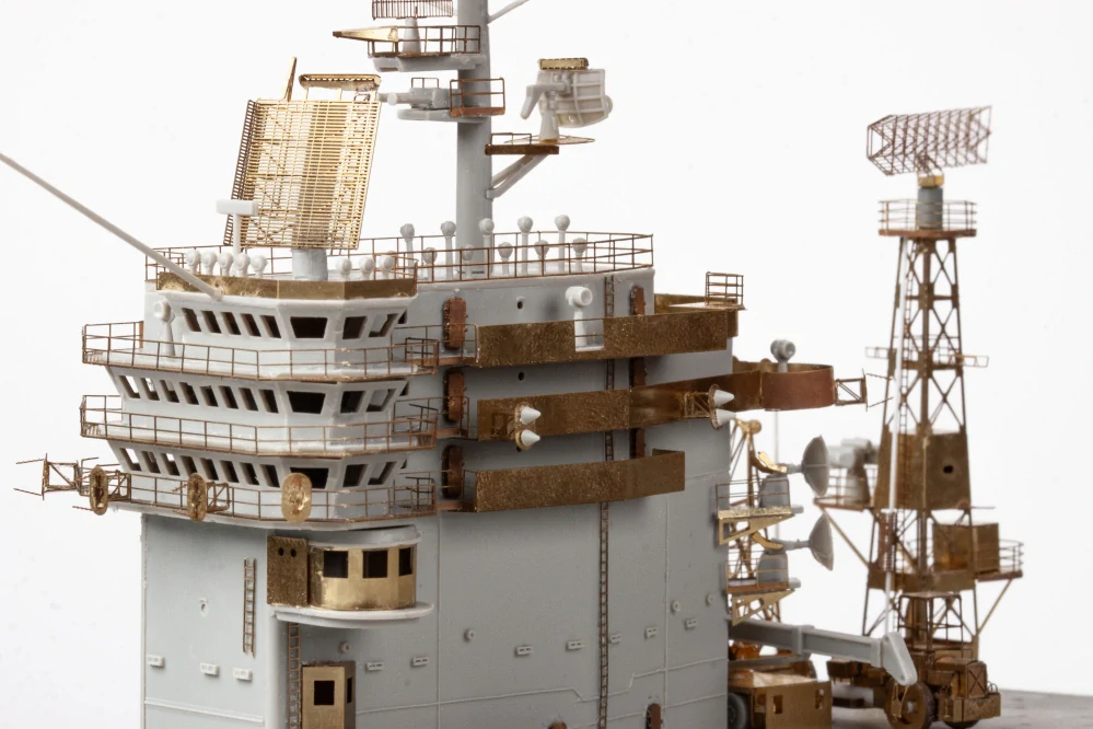 Eduard USS Nimitz CVN-68 část 7. - detail set 1/350