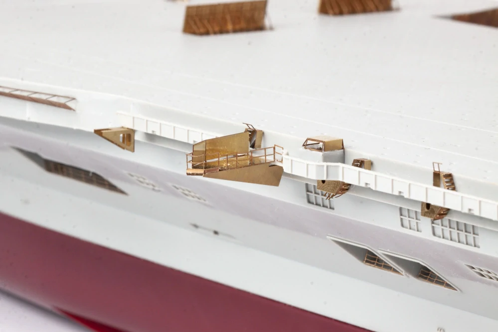 Eduard USS Nimitz CVN-68 část 6. - detail set 1/350