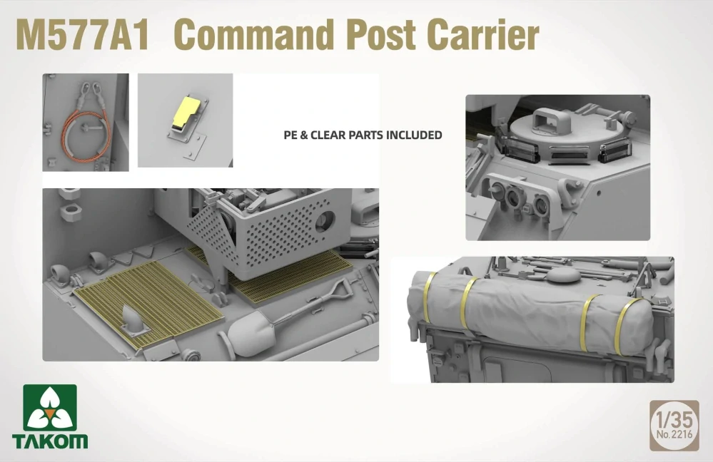 Takom M577A1 Command Post Carrier 1/35 (Předobjednávka listopad/prosinec)