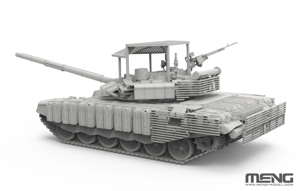 MENG Russian Main Battle Tank T-72B3M With Roof-Mounted Slat Armor 1/72 (Předobjednávka prosinec)
