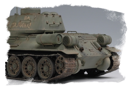 Hobby Boss T-34/85 (Model 1944 flattened turret) - Full Interior! 1/48
