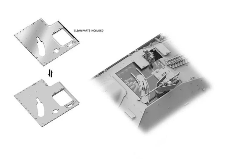 Takom Jagdpanzer 38(t) Hetzer Mid Full Interior 1/35