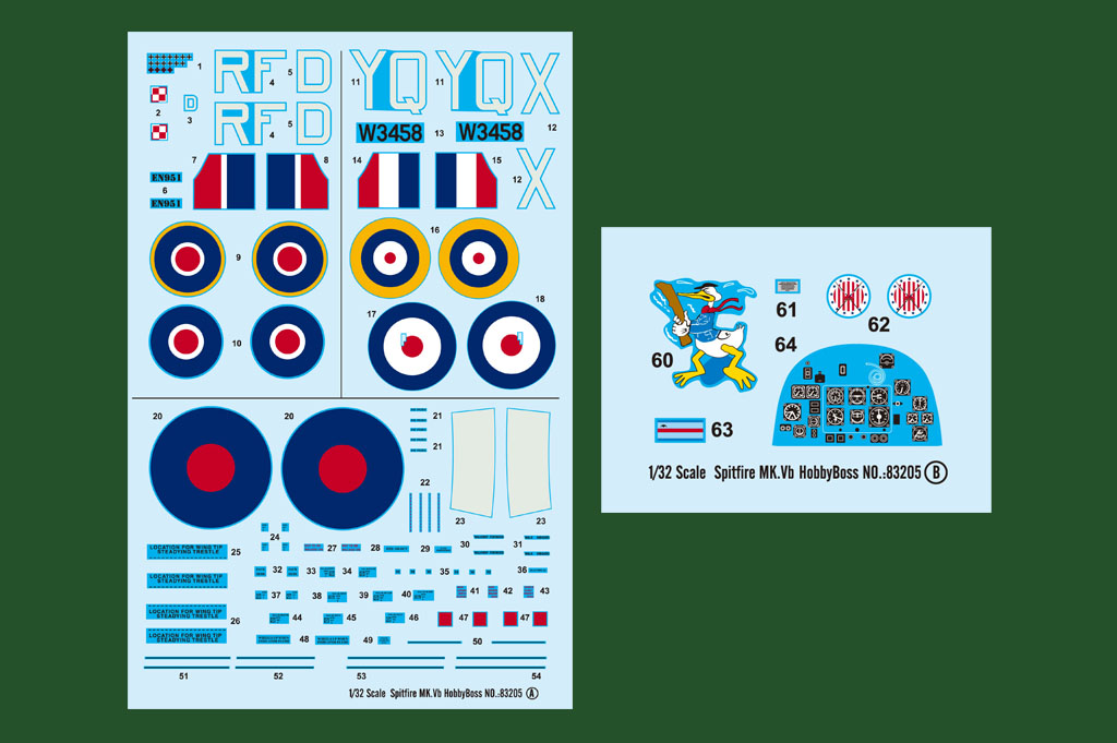 Hobby Boss Spitfire MK.Vb 1/32