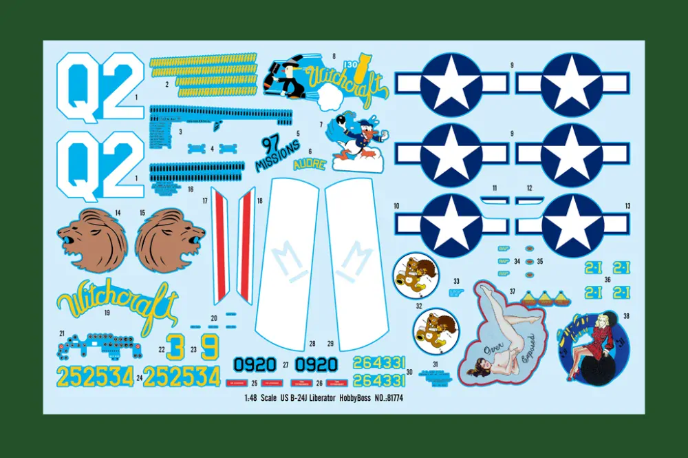 Hobby Boss US B-24J Liberator 1/48