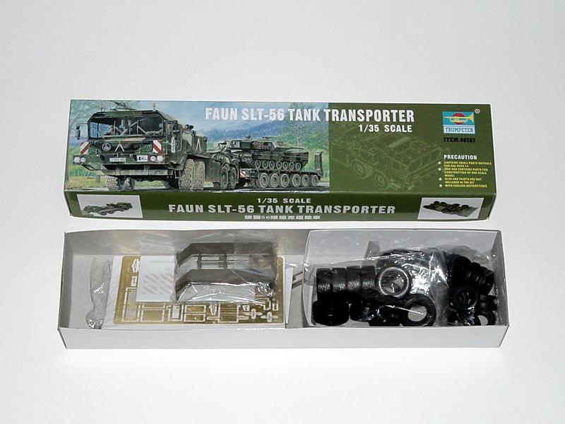 Trumpeter Faun Elephant SLT-56 Panzer transporter 1/35