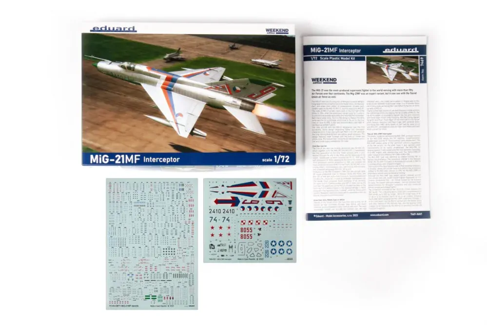 Eduard MiG-21MF Interceptor Weekend (ČR) 1/72
