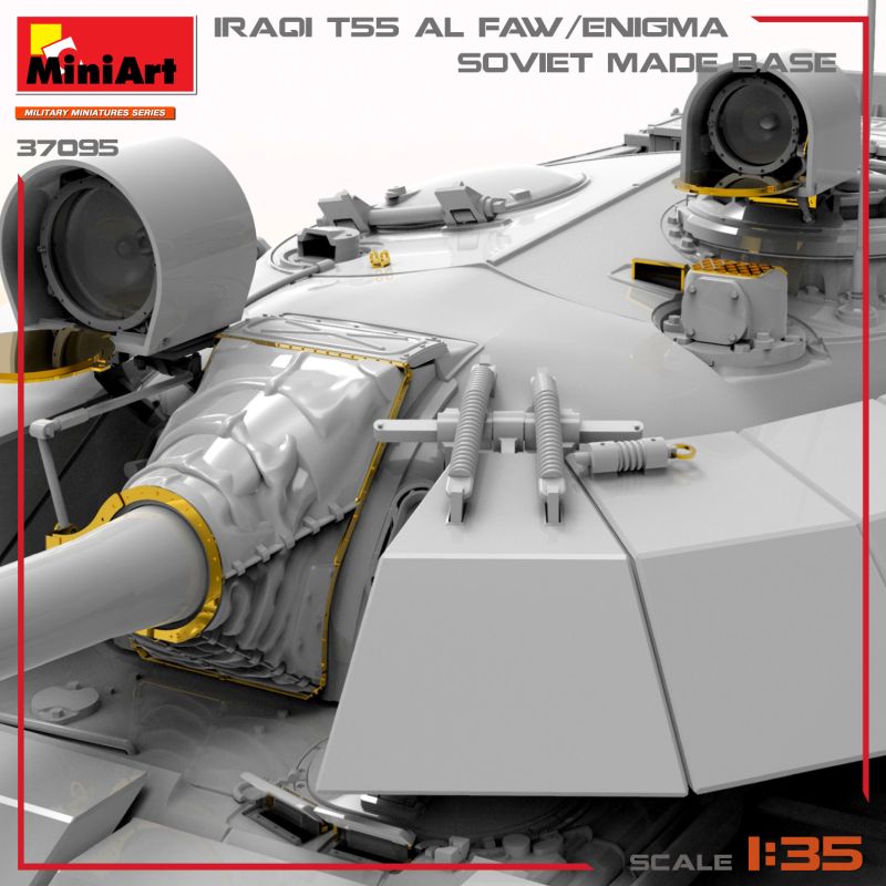 MiniArt Iraqi T-55 Al Faw/Enigma Soviet Made Base 1/35