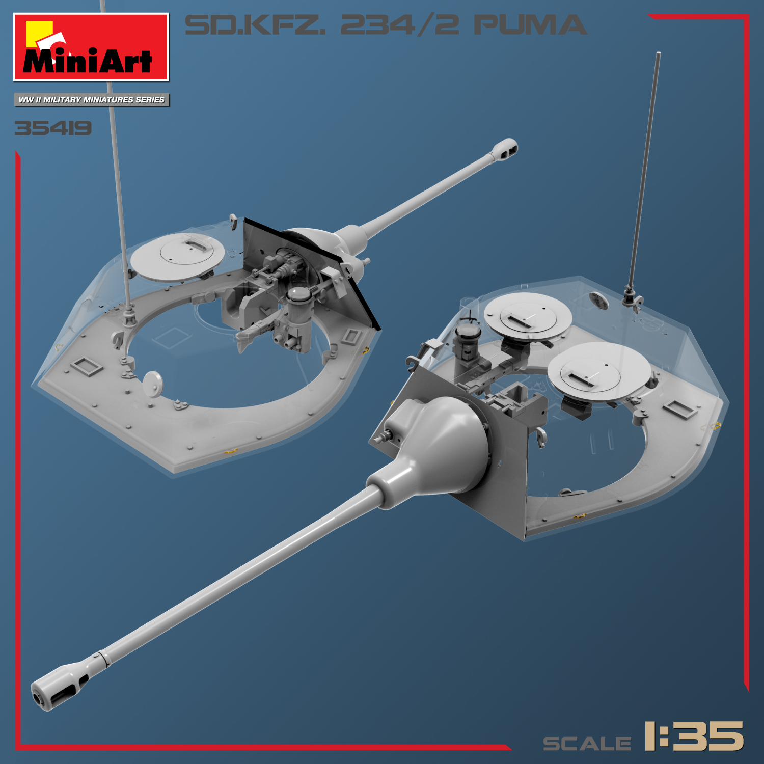 MiniArt Sd.Kfz.234/2 “Puma” 1/35