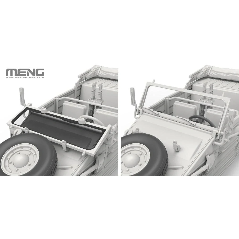 MENG German Pkw.K1 Kübelwagen Type 82 (North Africa) 1/35