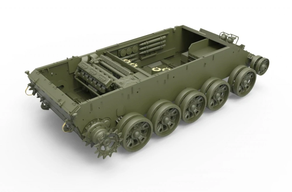 MiniArt T-44M Soviet Medium Tank Full Interior - With Workable Tracks 1/35