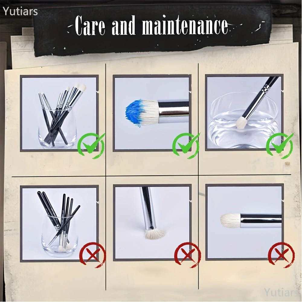 Dry Brushes Set 3 in 1 (vel. 2,6,10) / Sada patinovacích štětců 3 v 1
