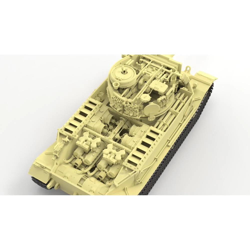 Amusing Hobby PzKpfwg.VI Tiger(P) 003 w/Zimmerit & Interior 1/35