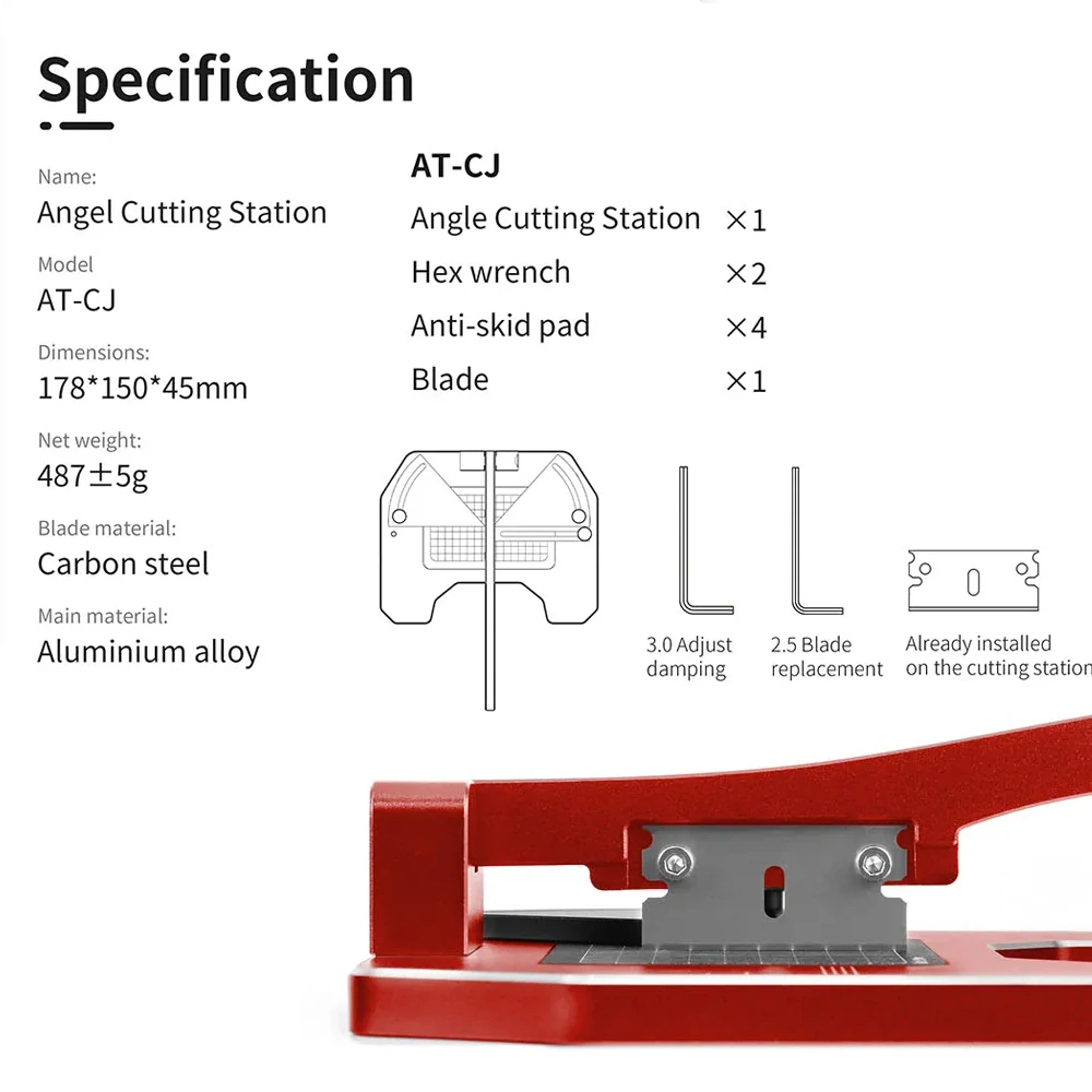 DSPIAE AT-CJ Multi Angel Cutting Station - Úhlová řezačka