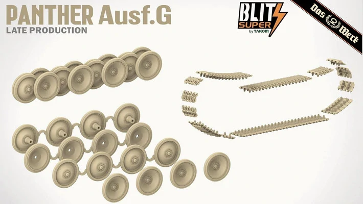 Das Werk Panther Ausf. G Late Prod. - SUPER BLITZ 1/35