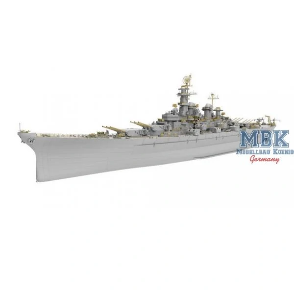 Very Fire U.S. Navy Battleship BB-67 USS MONTANA-Deluxe Kit 1/350