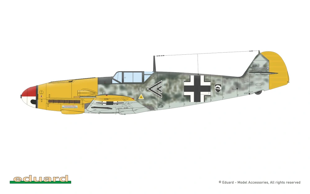 Eduard Bf 109F-2 Weekend 1/72