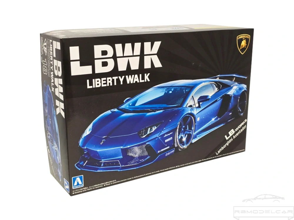 Aoshima LB Works Lamborghini Aventador Ver. 2 1/24