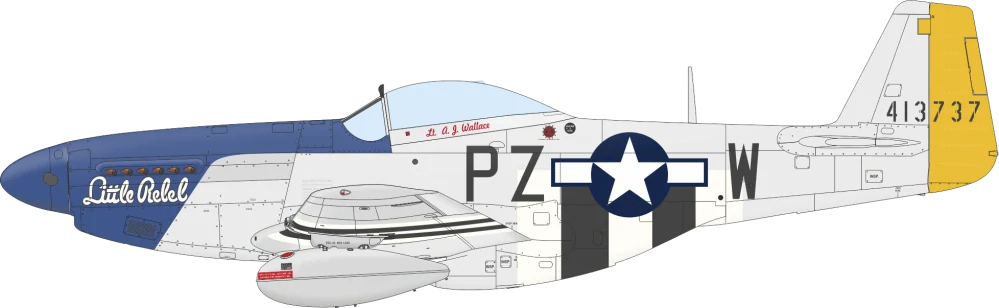 Eduard P-51D-5 Mustang Weekend 1/72