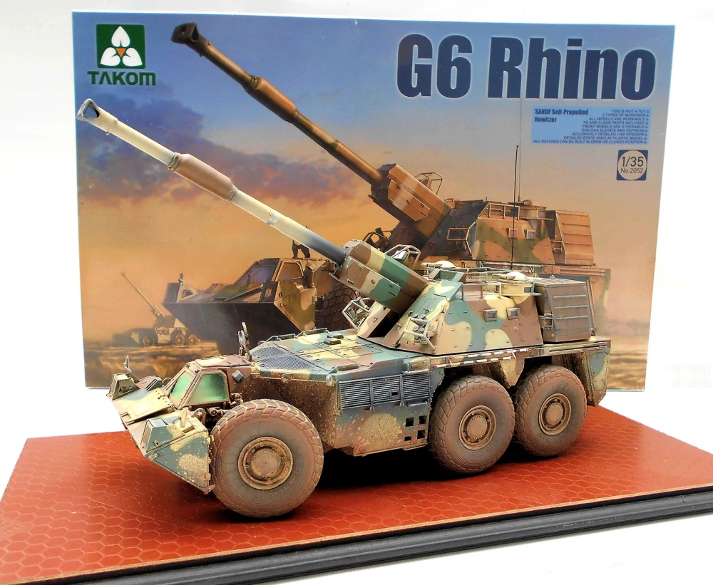 Takom G6 Rhino SANDF Self-Propelled Howitzer 1/35