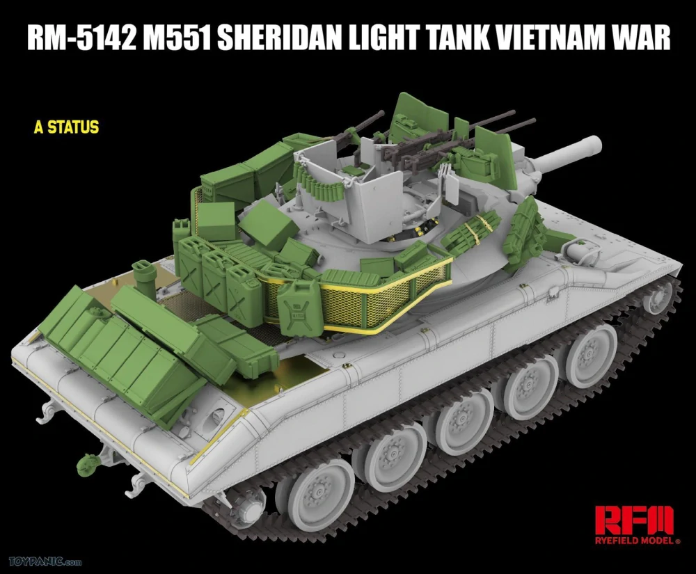 RFM M551 Sheridan Light Tank "Vietnam War" 1/35