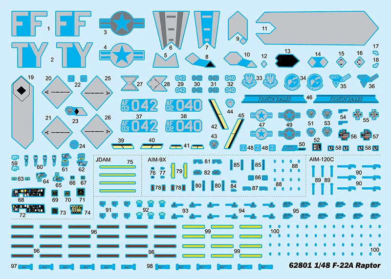 I Love Kit F-22A Raptor 1/48