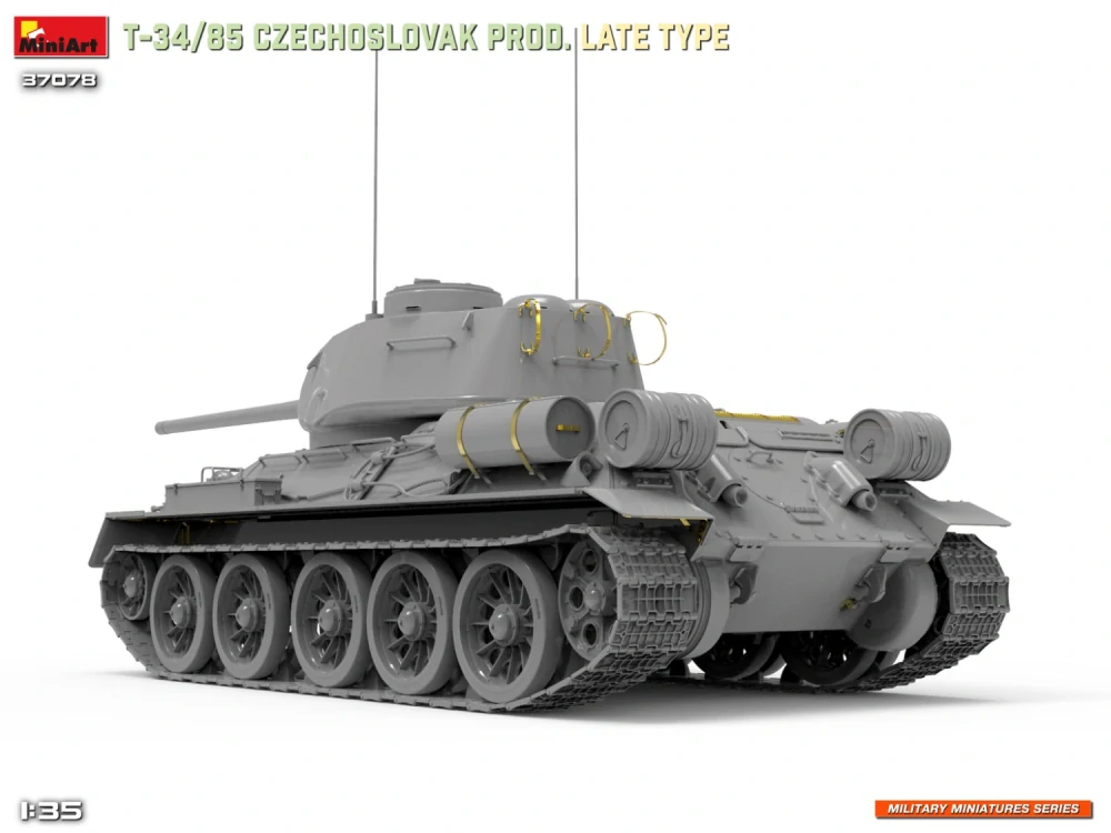 MiniArt T-34-85 Czechoslovak Prod. Late Type (ČR) 1/35
