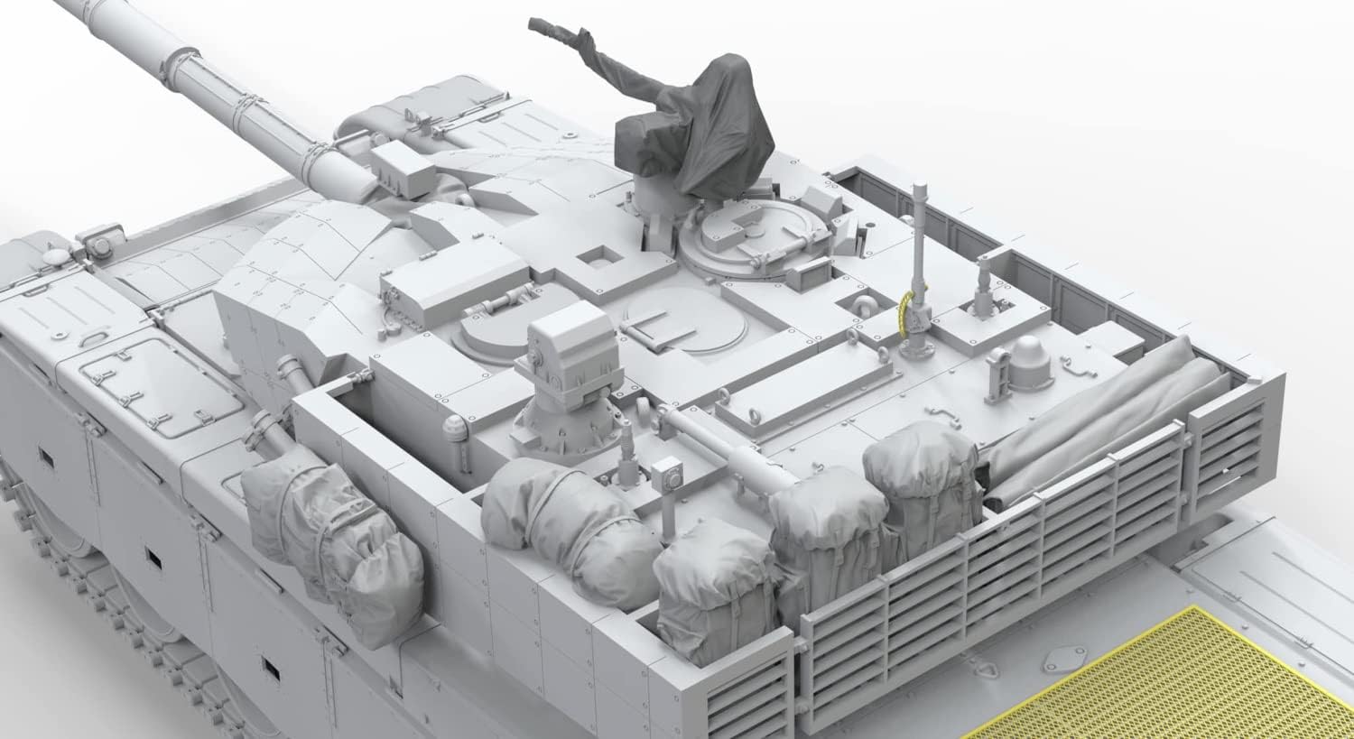 Border Model PLA ZTZ99A MBT With Workable Tracks 1/35
