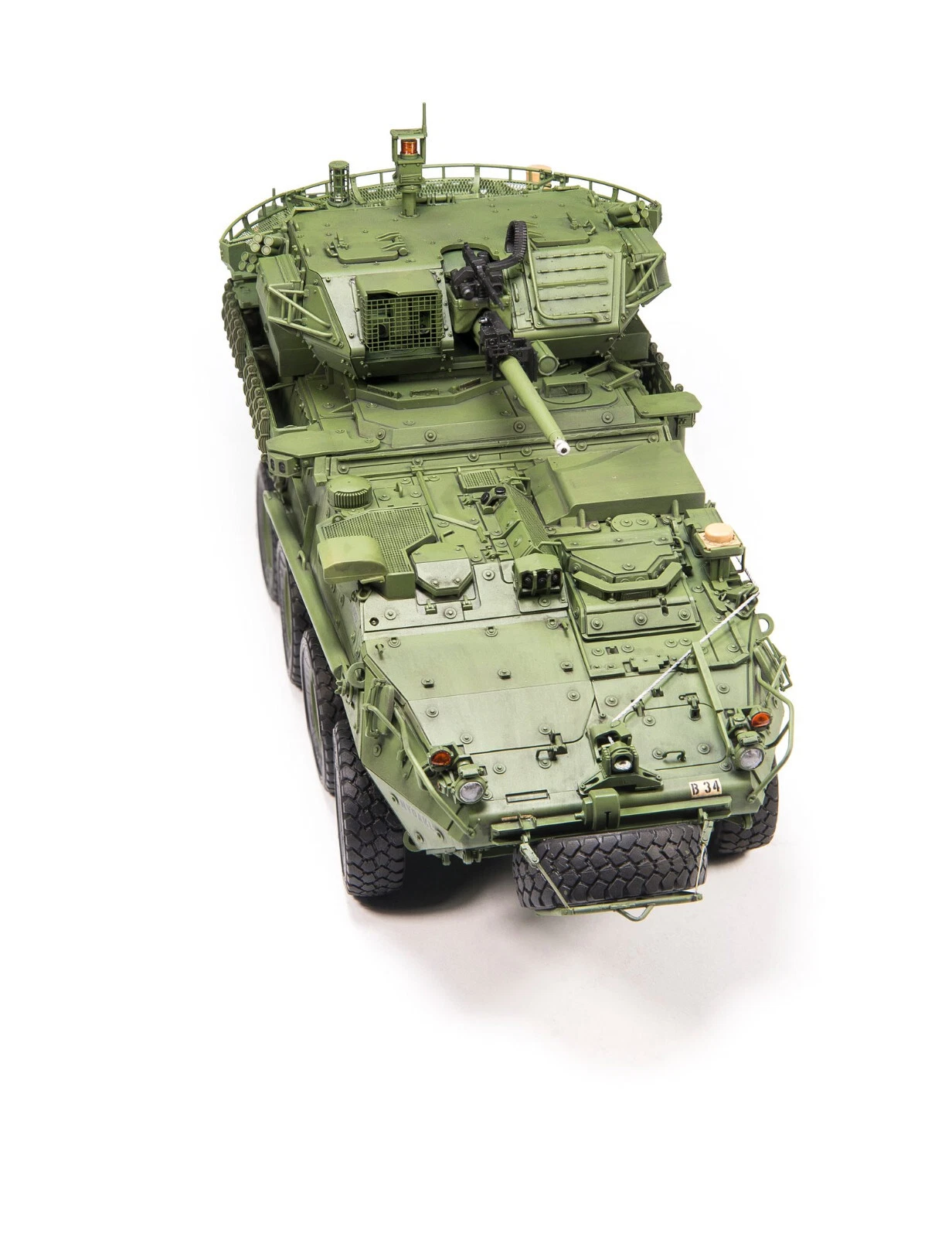 AFV Club M1296 Stryker ICV-D w/E.S.A. mod.work order M.W.O. 1/35