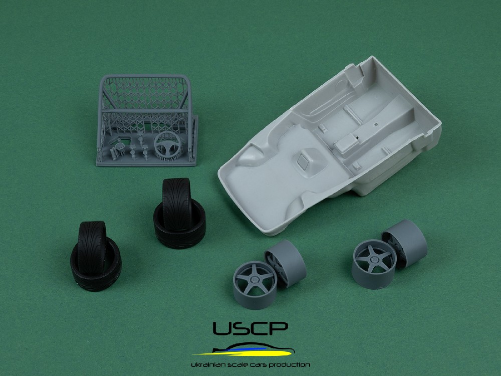 USCP Toyota Supra F&F Transkit for Tamiya / Přestavbový set 1/24