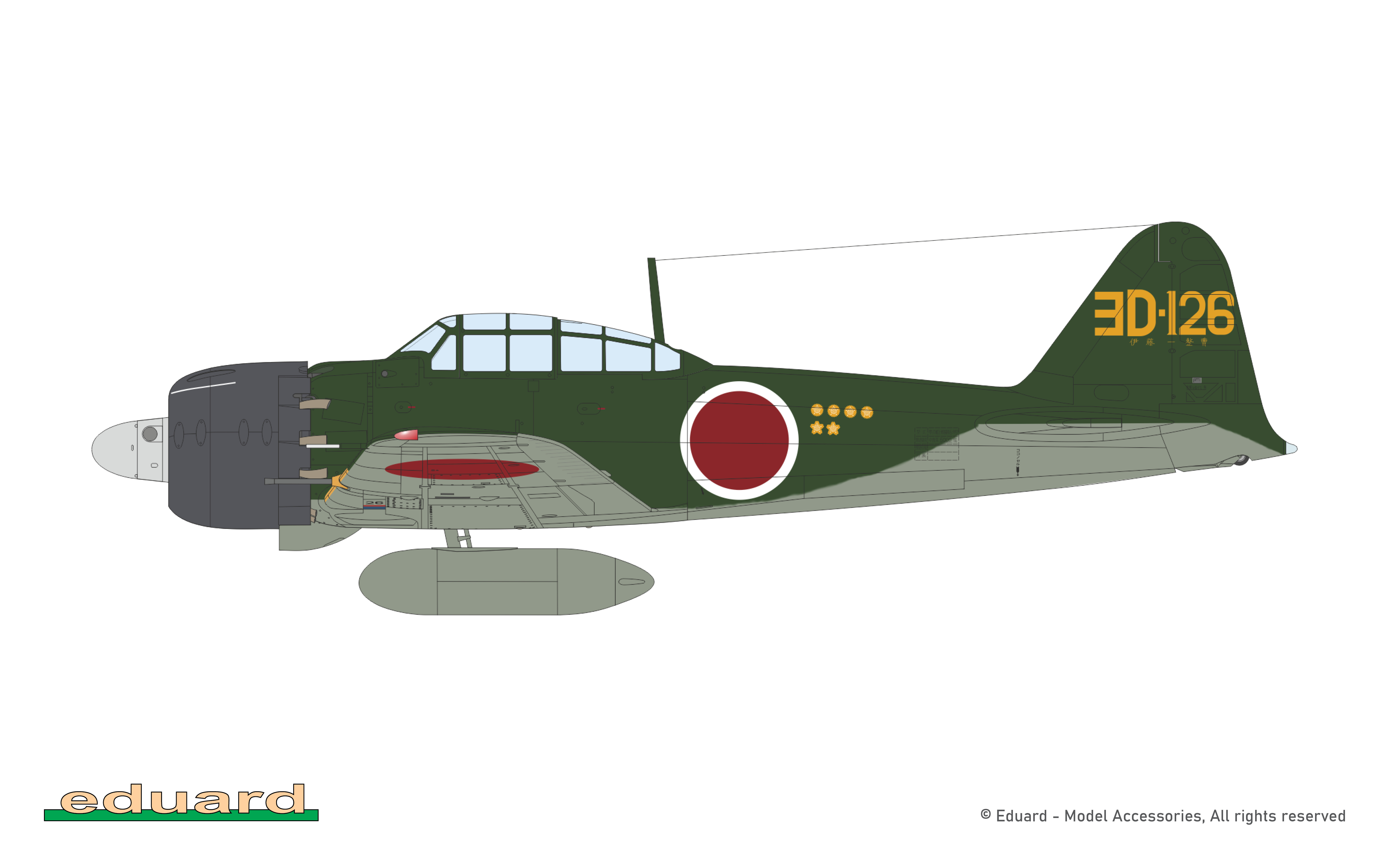 Eduard A6M5 Zero Type 52a ProfiPACK 1/48