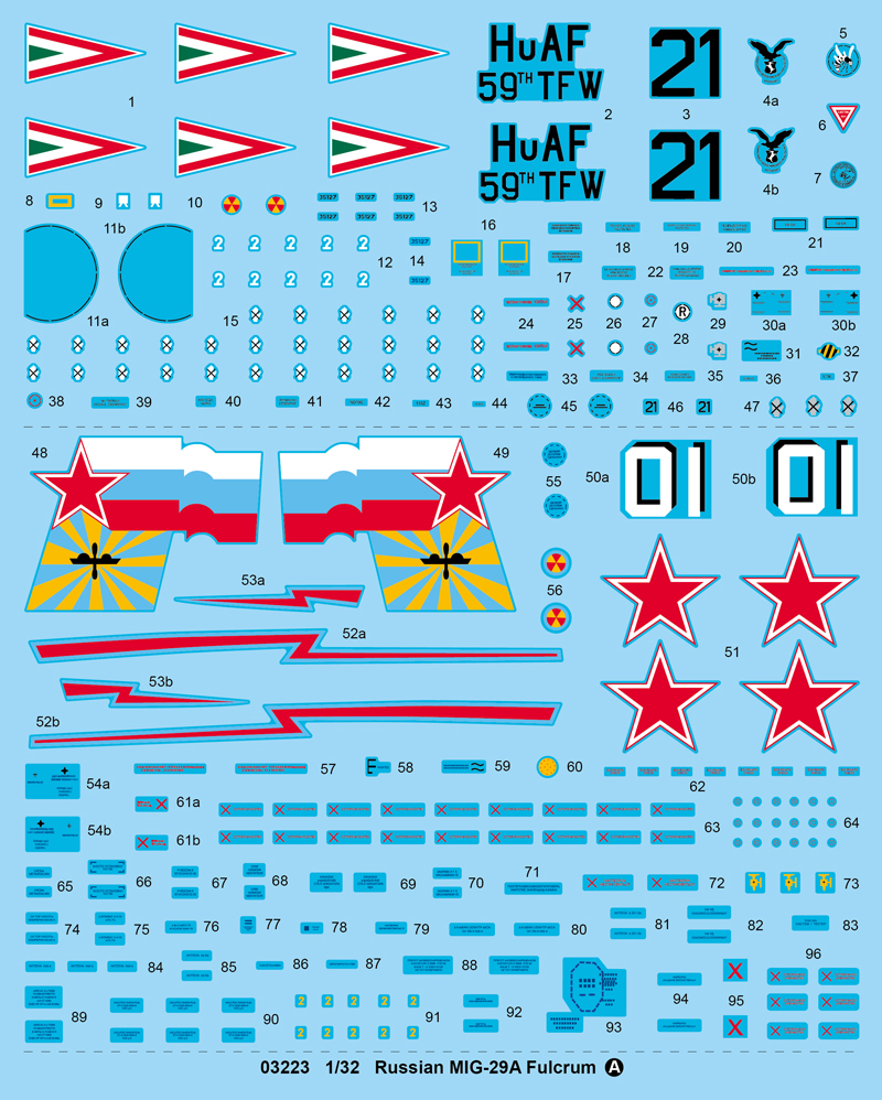 Trumpeter Mig-29A Fulcrum 1/32