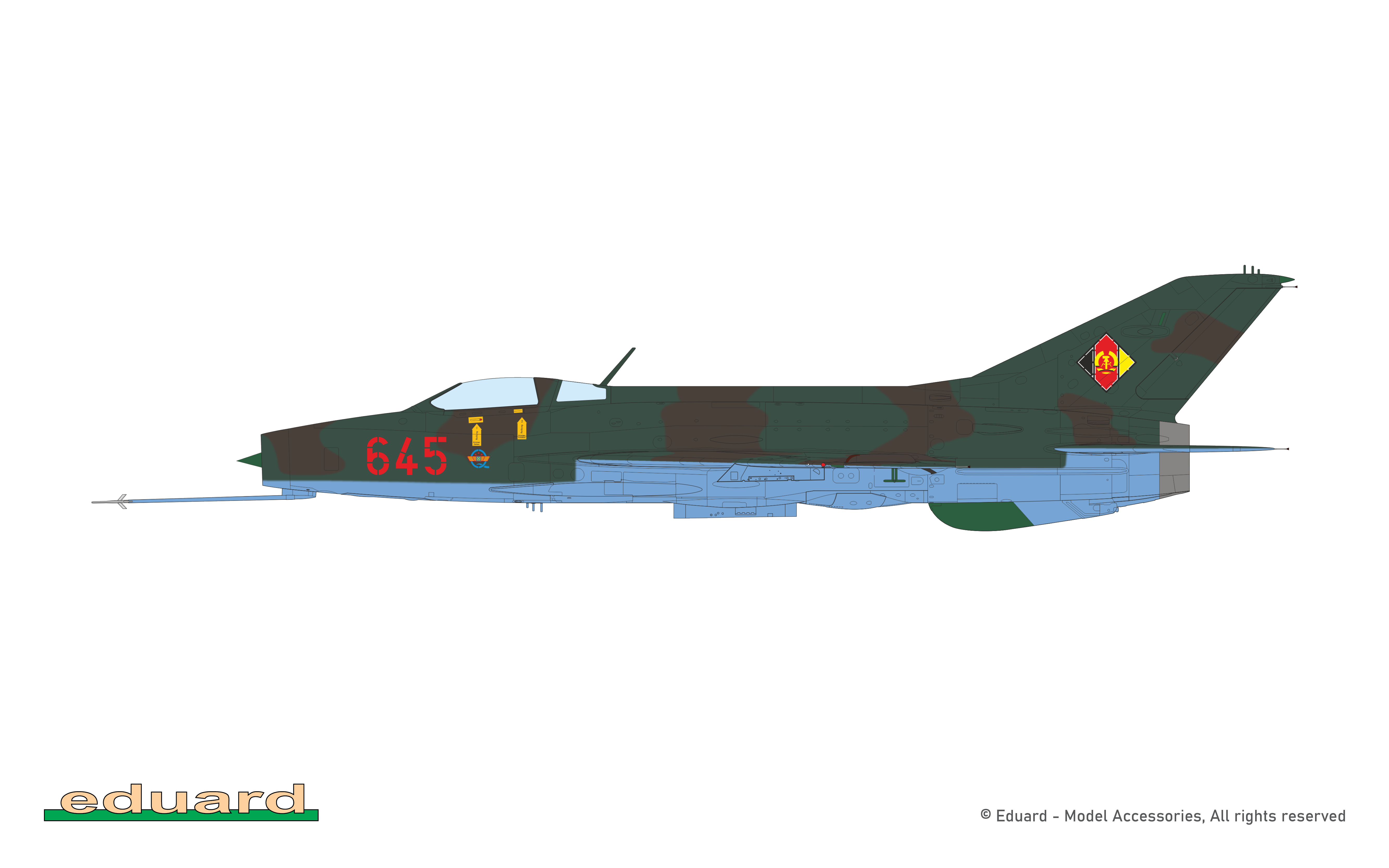 Eduard MiG-21 F-13 ProfiPACK (ČR) 1/48