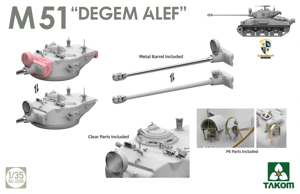 Takom SHERMAN² BOX + U.S. Army 1/4 Ton Utillty Truck - Limited Edition! 1/35