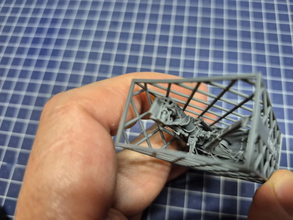 RES/KIT F-14 (A,B,D) "Tomcat" Landing Gears With Weighted Wheels Set For Tamiya Kit (Resin 3D print) - detail set 1/48