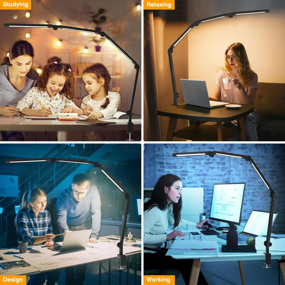 Pracovní LED lampa AILBTON 3 sekční (stmívatelná)