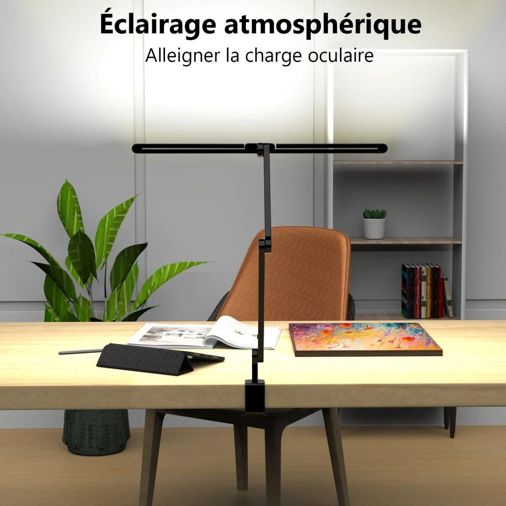 Pracovní LED lampa sklopná (stmívatelná) - 36W, 3000lm, 120cm