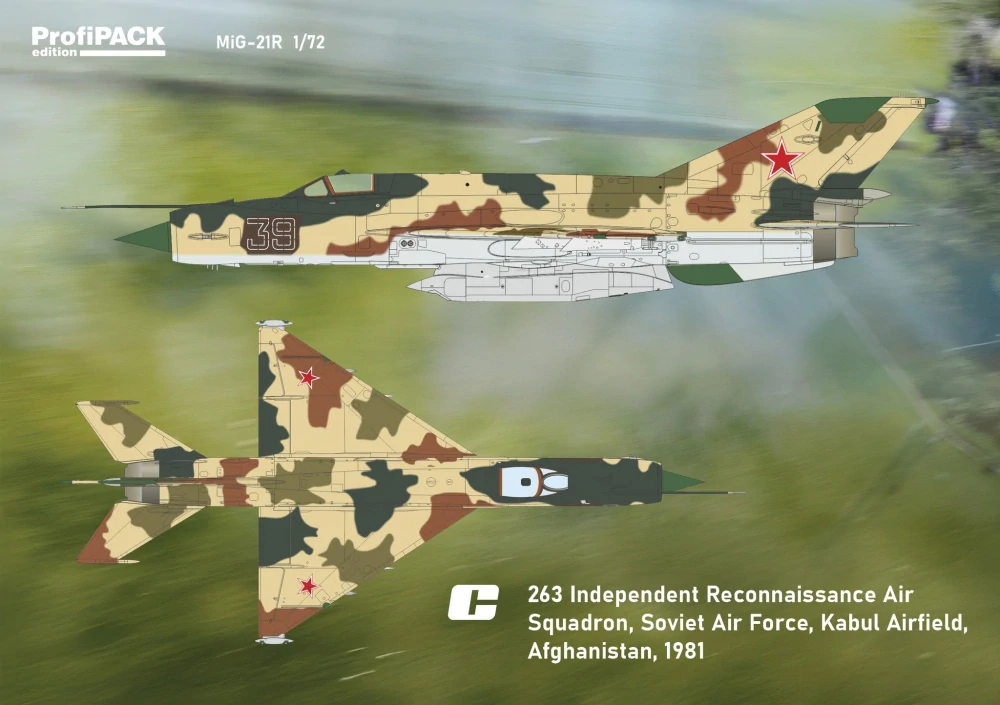 Eduard MiG-21R ProfiPACK 1/72 (ČR)