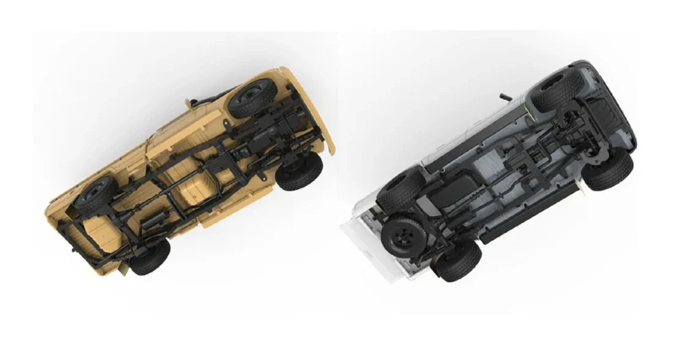 Meng Pickup set 2v1 1/35
